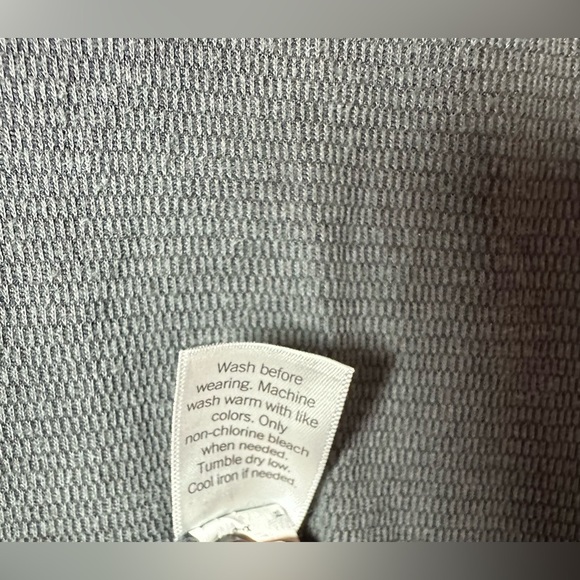 APT.9 Premier Flex Button-Down Shirt Men’s XL Gray Long Sleeve - Picture 6 of 6